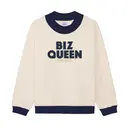 Women in Business Polka Dot Lettering PR Sweater 2
