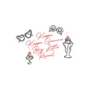 Kappa Kappa Gamma Sundae Glasses Big Little Reveal Shirt