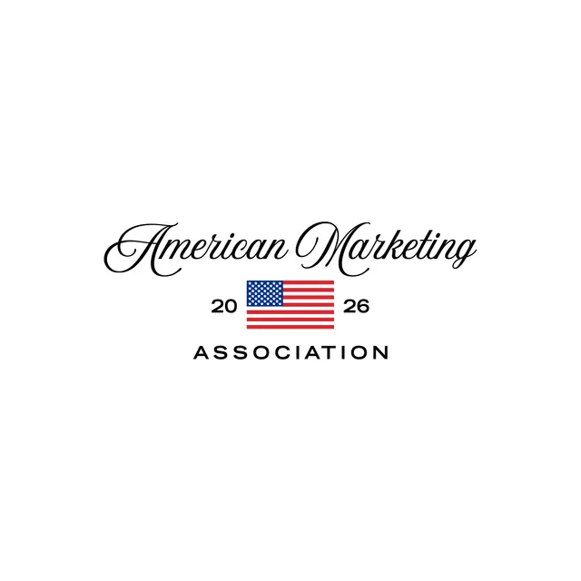 American Marketing Association Flag and Script PR Hoodie