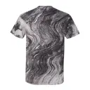 Dyenomite Marble Tie Dye T-Shirt 200mr Black Back