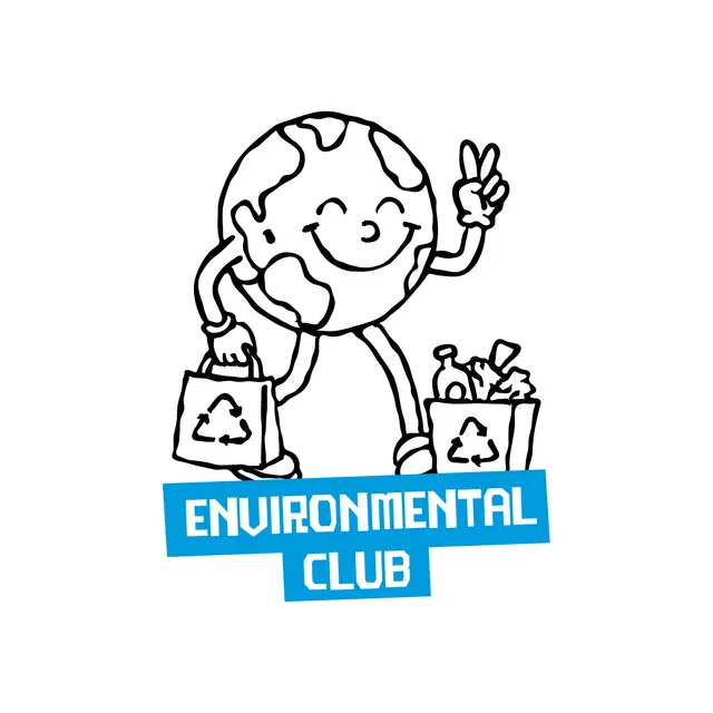 Environmental Club Happy Earth Illustration PR Shirt