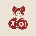 Chi Omega Ornament Bow PR Crewneck
