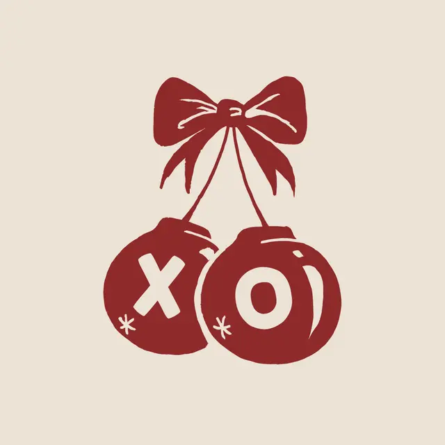 Chi Omega Ornament Bow PR Crewneck