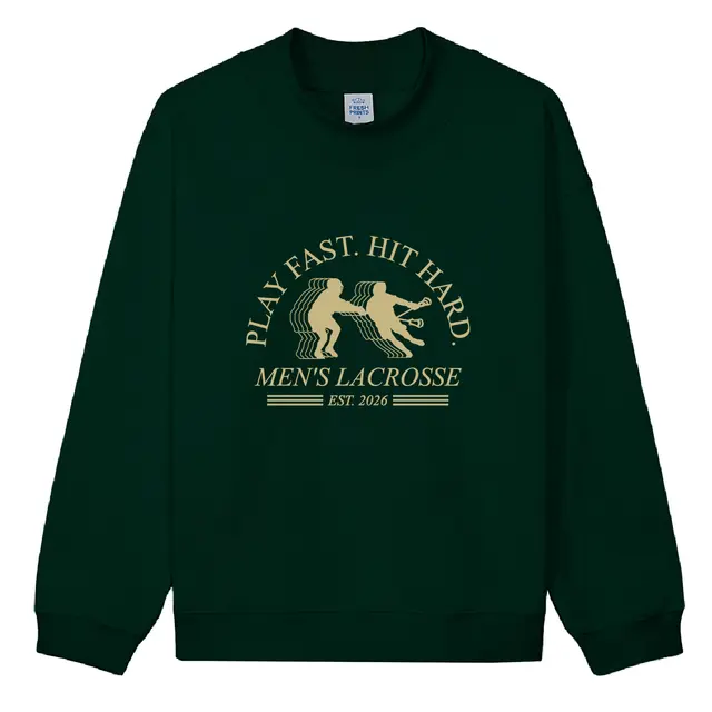 Men's Lacrosse Dynamic Players Graphic PR Crewneck 2