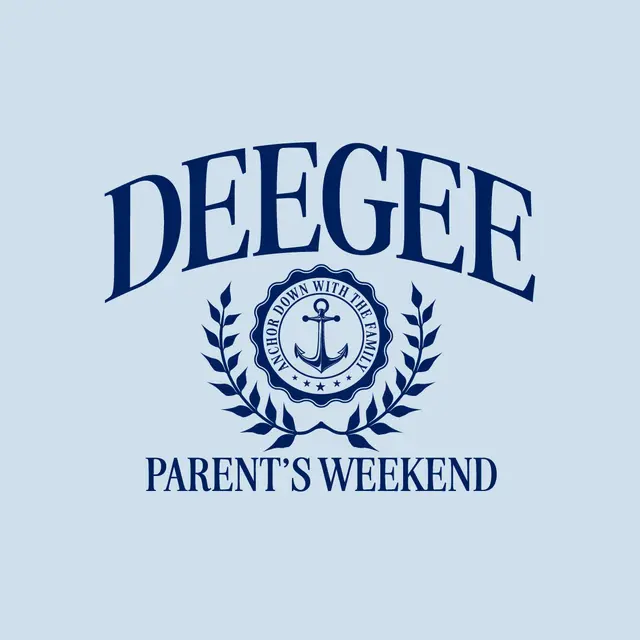 Delta Gamma Anchor and Laurel Parent's Weekend Shirt