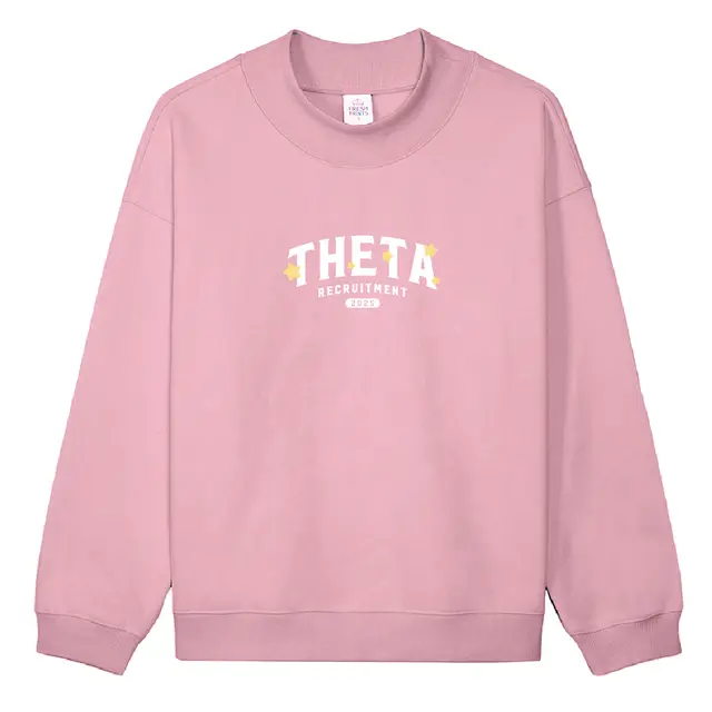 Kappa Alpha Theta Starry Text Recruitment Crewneck 2