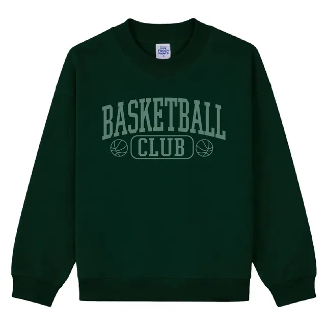 Men's Basketball Bold Block Text PR Crewneck 2