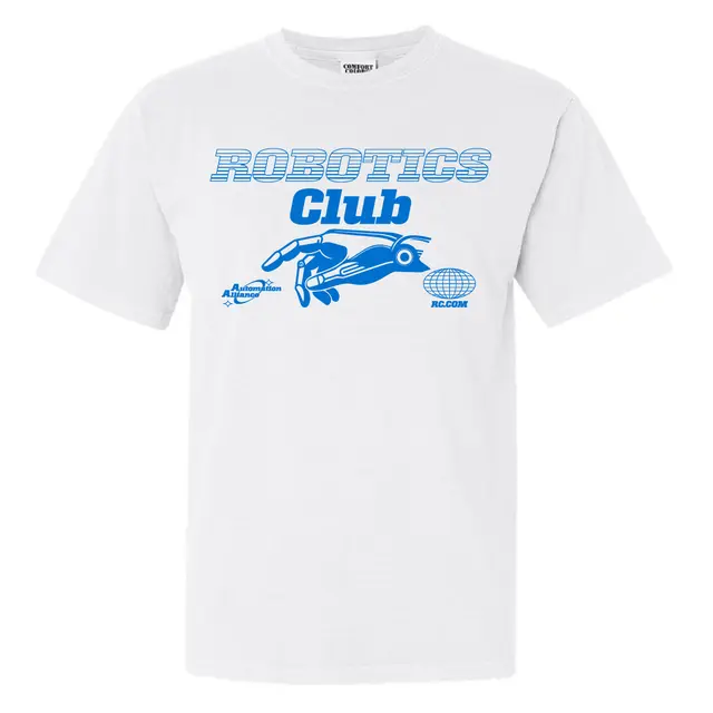 Robotics Club Futuristic Hand Graphic PR Shirt 2