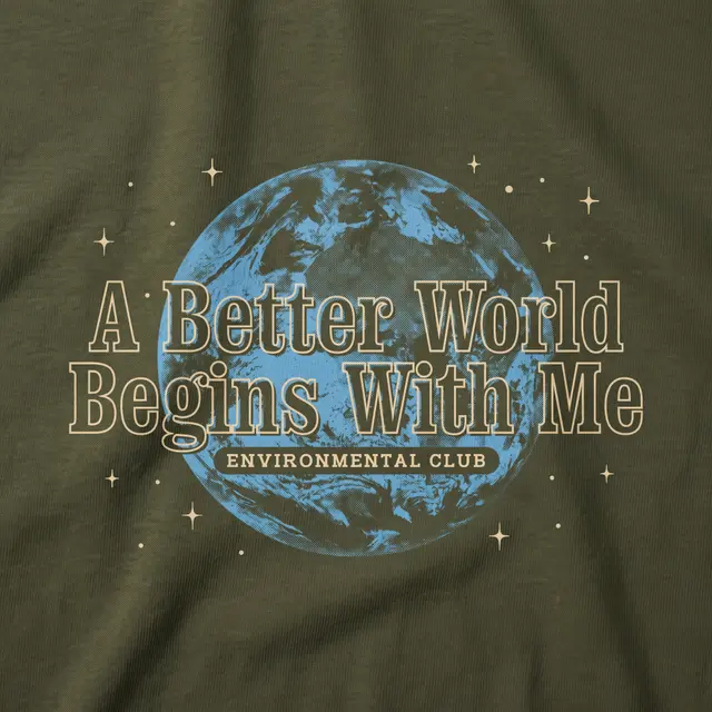 Environmental Club Earth Graphic PR Sweater