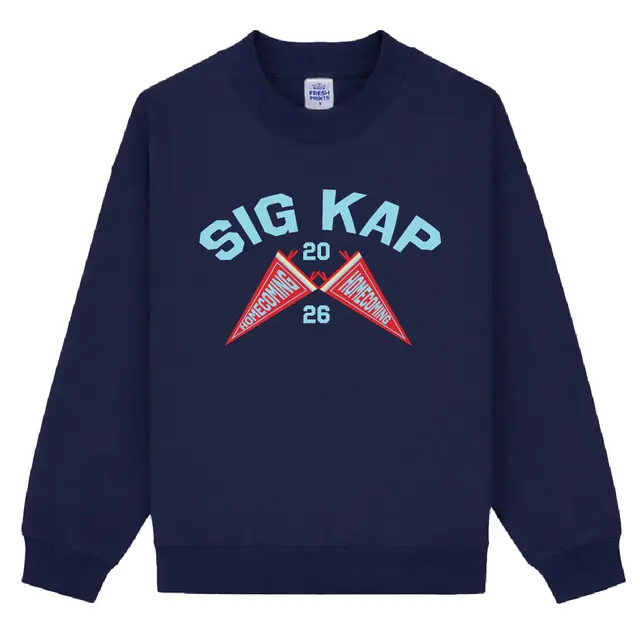 Sigma Kappa Pennant Style Homecoming Sweater 2