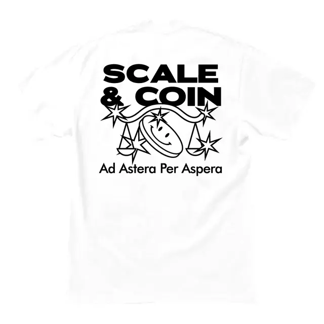 Scale & Coin Playful Graphic PR Shirt 2