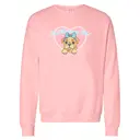 Pre-Veterinary Club Cute Puppy Heart PR Crewneck 2