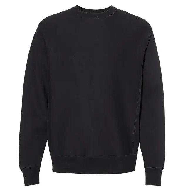 Independent Trading Co. Legend - Premium Heavyweight Cross-Grain Sweatshirt ind5000c Black Front