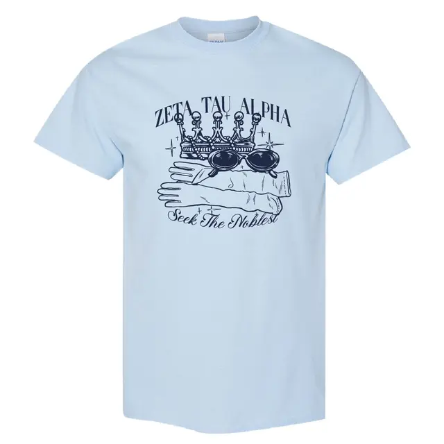 Zeta Tau Alpha Crown and Glove PR Shirt 2