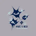 Chi Omega Starry Eye Motif Philanthropy Sweater