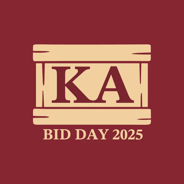 Kappa Alpha Order Boxed Block Bid Day Shirt