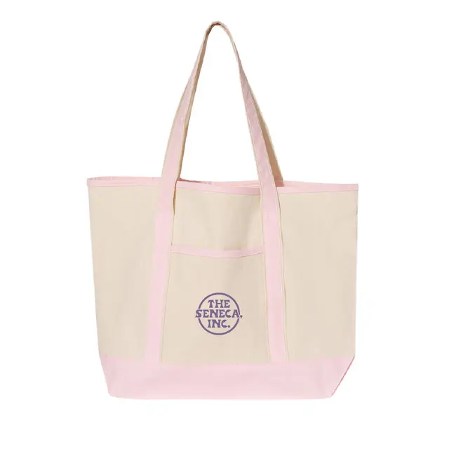 The Seneca Circular Typography PR Tote 2