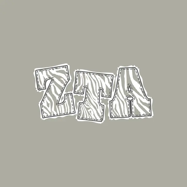 Zeta Tau Alpha Zebra Print PR Hoodie