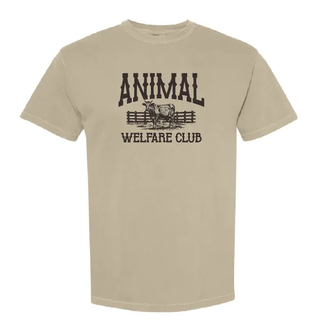 Animal Welfare Club Rustic Cow Graphic PR Shirt 2