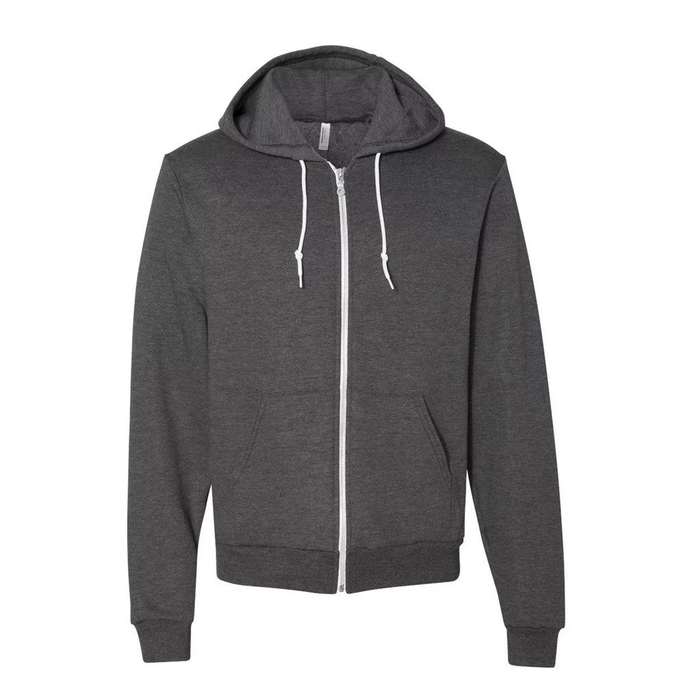 American Apparel Unisex Flex Fleece Zip Hoodie | Fresh Prints