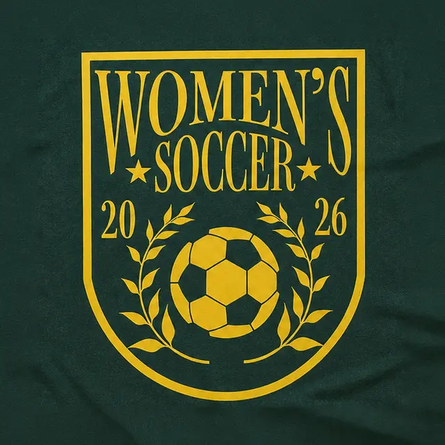 Women's Soccer Team Golden Soccer Graphic PR Hoodie