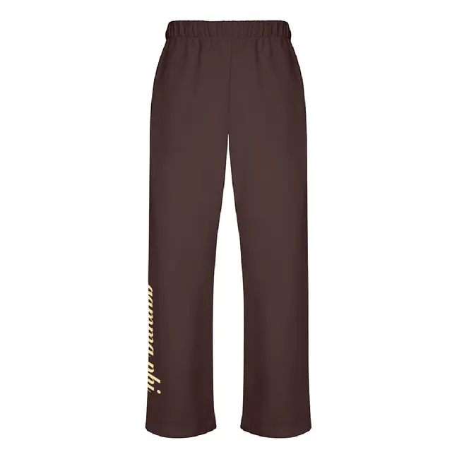 Gamma Phi Beta Vertical Lettering PR Sweatpants 2