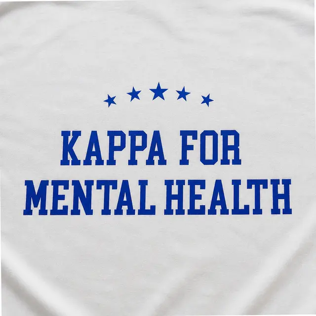 Kappa Kappa Gamma Block Lettering Stars Philanthropy Tank