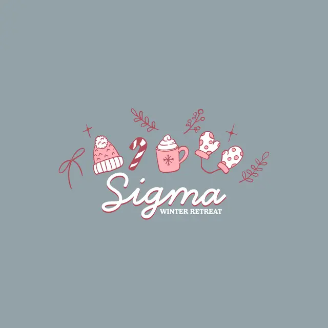 Sigma Sigma Sigma Cozy Winter Retreat Tank