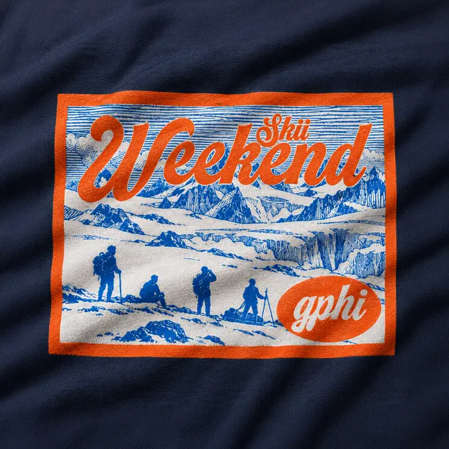 Gamma Phi Outdoor Adventure Ski Weekend Sweater