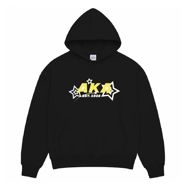 Alpha Kappa Alpha Star Graphic PR Hoodie 2