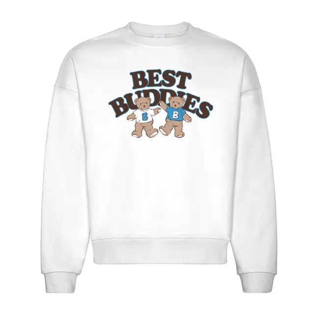 Best Buddies Cute Bears Illustration PR Sweater 2