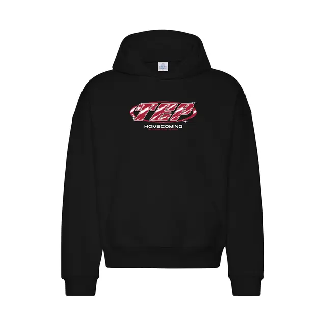 Tau Epsilon Phi Bold Outlined Text PR Hoodie 2
