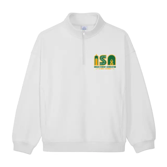 Indian Student Association Intricate Pattern Logo PR Sweater 2