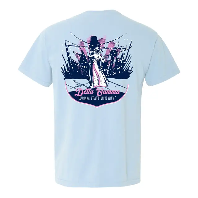 Delta Gamma Dancing Couple Date Party Shirt 2