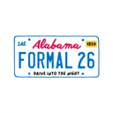 Sigma Alpha Epsilon License Plate Formal Shirt