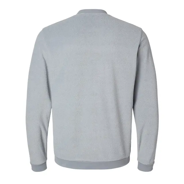 Customizeable Adidas Crewneck Sweatshirt A586 Grey Three Back