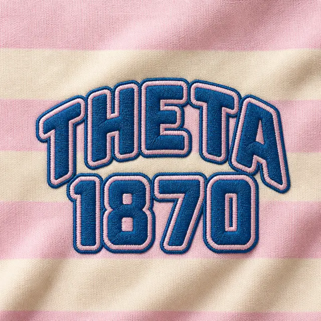 Kappa Alpha Theta Stacked Text Game Day Shorts