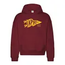 Alpha Phi Pennant Design Parents Weekend Hoodie 2