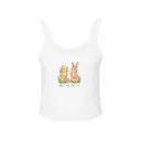 Kappa Kappa Gamma Cute Bunny Illustration Big Little Tank 2