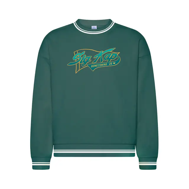 Sigma Kappa Halftone Banner Homecoming Crewneck 2