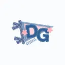 Delta Gamma Polka Dot Pennant Parents Weekend Shirt