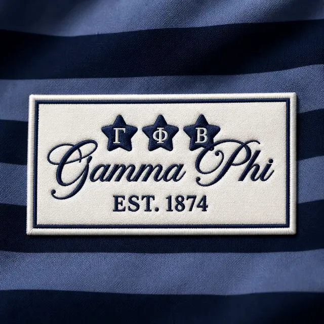 Gamma Phi Text Tag PR Tank