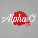 Alpha Omicron Pi Football Helmet Script PR Hoodie