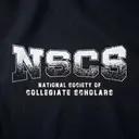 Society of Collegiate Scholars Distressed Block Lettering PR Hoodie