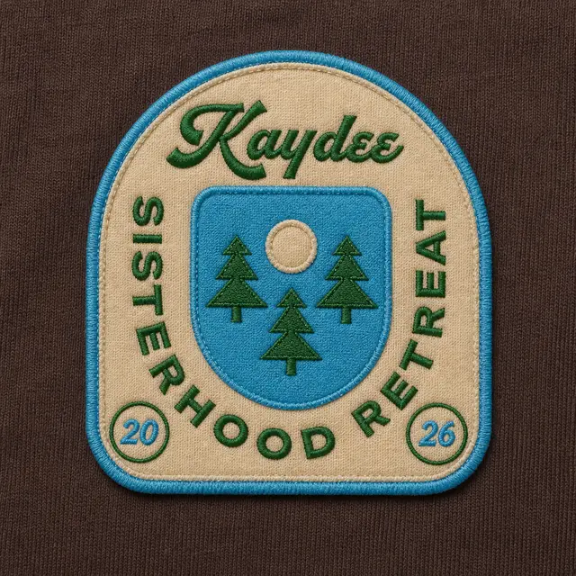 Kappa Delta Forest Scene Sisterhood Retreat Crewneck