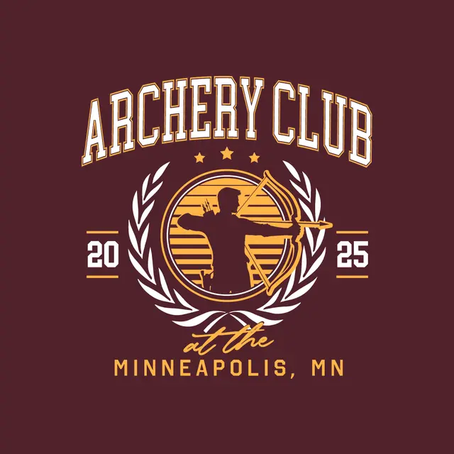 Archery Club Archer Laurel Wreath PR Hoodie