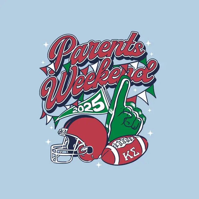 Kappa Sigma Foam Finger Football Parents Weekend Shirt
