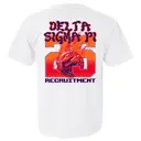 Delta Sigma Pi Flaming Basketball Recruitment Shirt 2