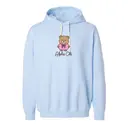 Alpha Chi Omega Cute Bear Illustration PR Hoodie 2
