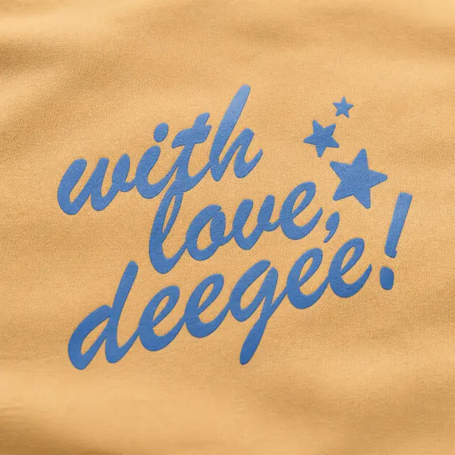 Delta Gamma Flowing Script Stars PR Sweater